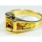 Orocal Gold Nugget Men's Ring RM164-Destination Gold Detectors