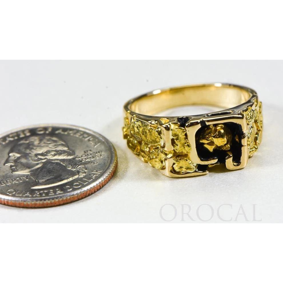 Orocal Gold Nugget Men's Ring RM176-Destination Gold Detectors