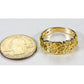 Orocal Gold Nugget Men's Ring RM210-Destination Gold Detectors