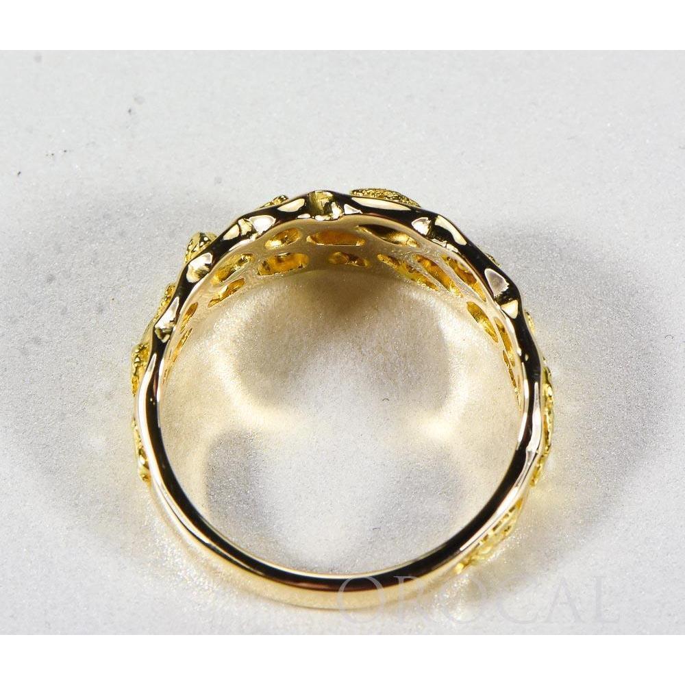 Orocal Gold Nugget Men's Ring RM210-Destination Gold Detectors
