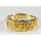 Orocal Gold Nugget Men's Ring RM210-Destination Gold Detectors