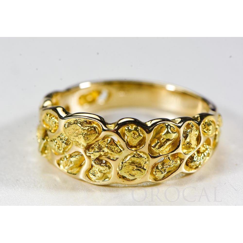 Orocal Gold Nugget Men's Ring RM210-Destination Gold Detectors