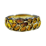 Orocal Gold Nugget Men's Ring RM210NSS-Destination Gold Detectors