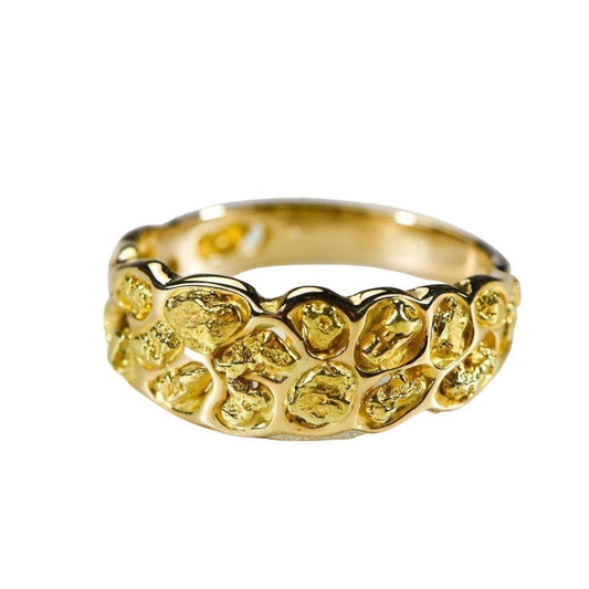 Orocal Gold Nugget Men's Ring RM210-Destination Gold Detectors
