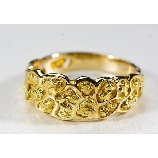 Orocal Gold Nugget Men's Ring RM210-Destination Gold Detectors