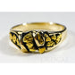 Orocal Gold Nugget Men's Ring RM487-Destination Gold Detectors