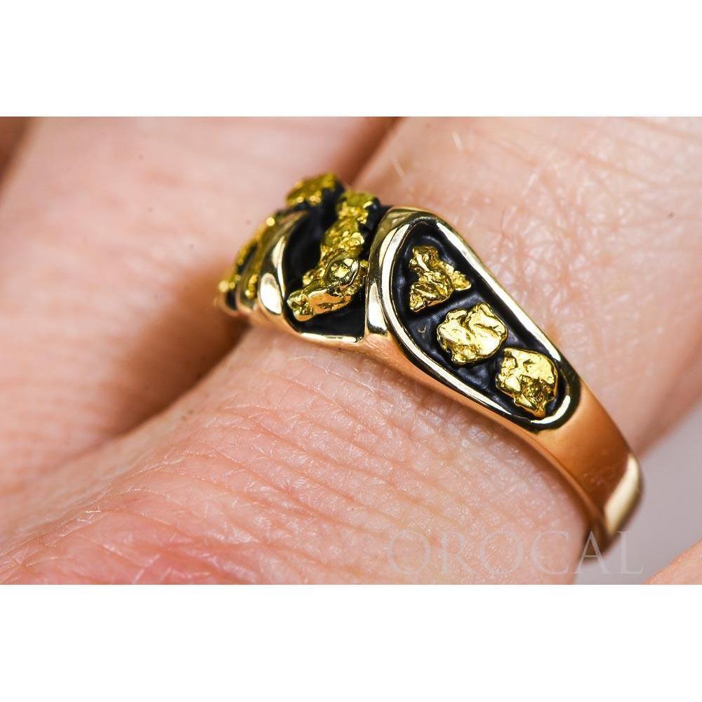 Orocal Gold Nugget Men's Ring RM487-Destination Gold Detectors
