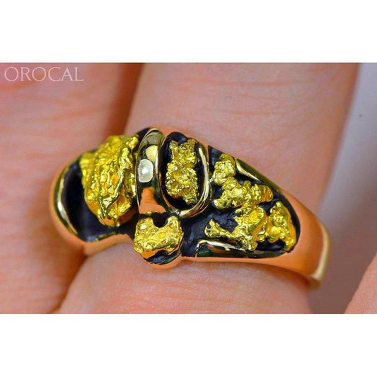 Orocal Gold Nugget Men's Ring RM490-Destination Gold Detectors