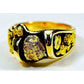 Orocal Gold Nugget Men's Ring RM490-Destination Gold Detectors