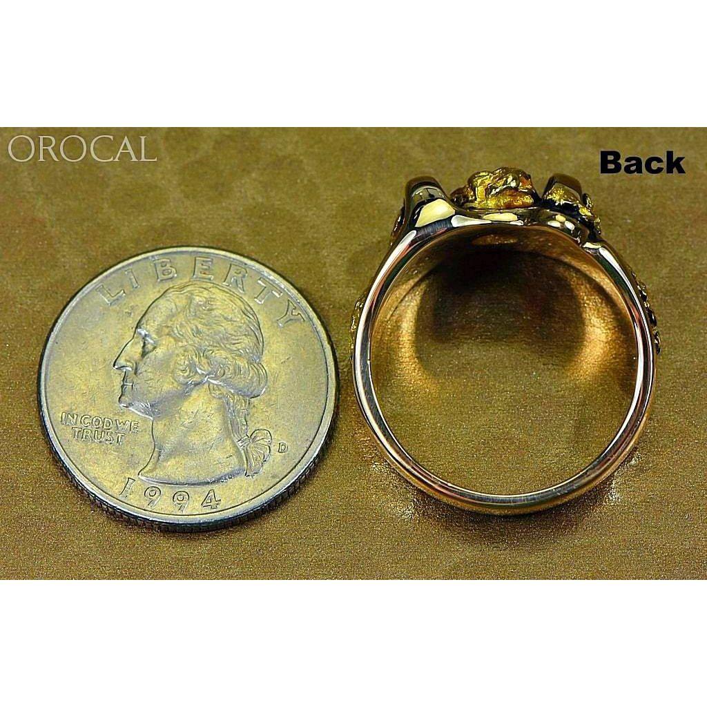 Orocal Gold Nugget Men's Ring RM490-Destination Gold Detectors