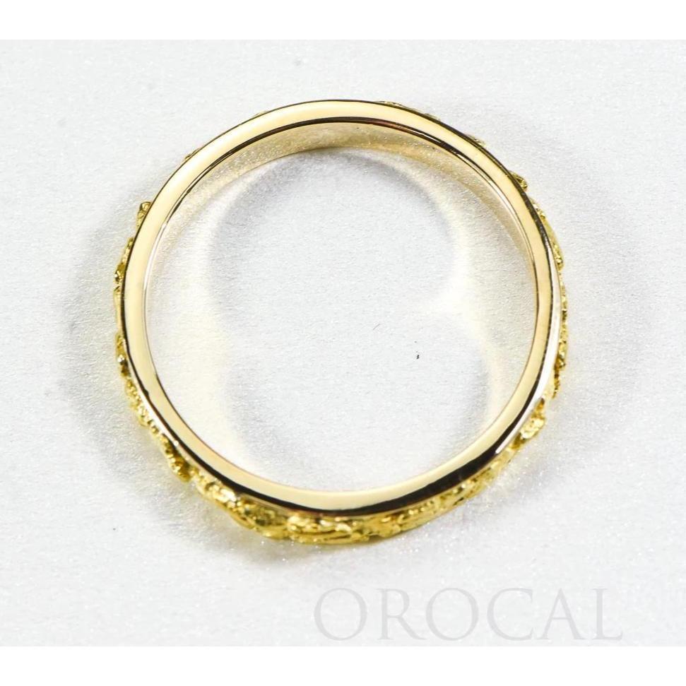 Orocal Gold Nugget Men's Ring RM4MM-Destination Gold Detectors