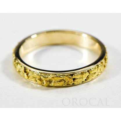 Orocal Gold Nugget Men's Ring RM4MM-Destination Gold Detectors