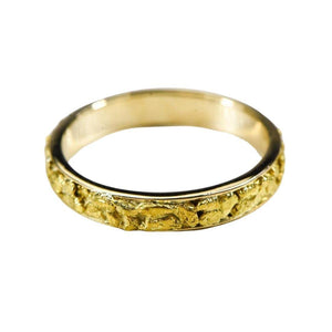 Orocal Gold Nugget Men's Ring RM4MM-Destination Gold Detectors