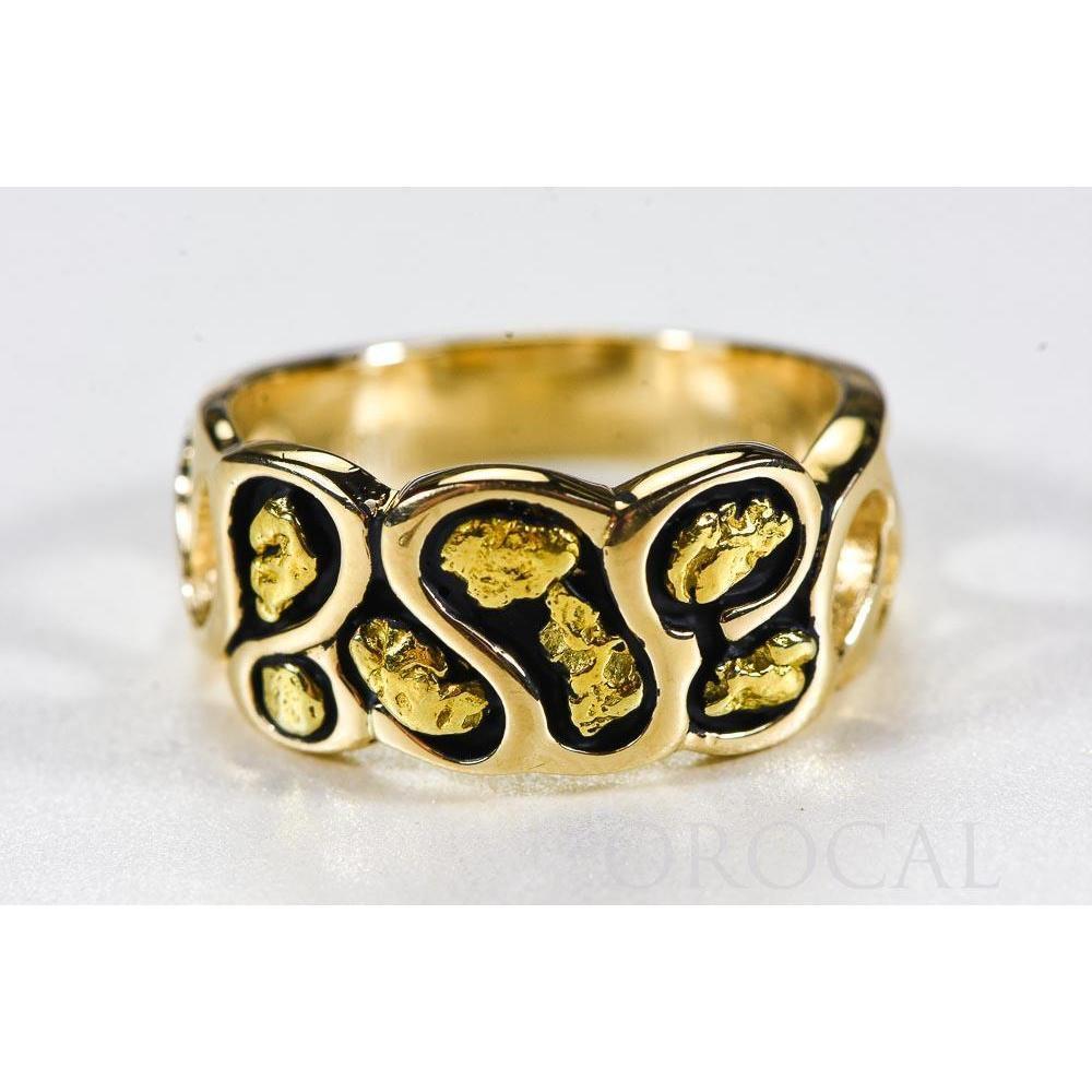 Orocal Gold Nugget Men's Ring RM515-Destination Gold Detectors