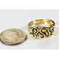 Orocal Gold Nugget Men's Ring RM515-Destination Gold Detectors