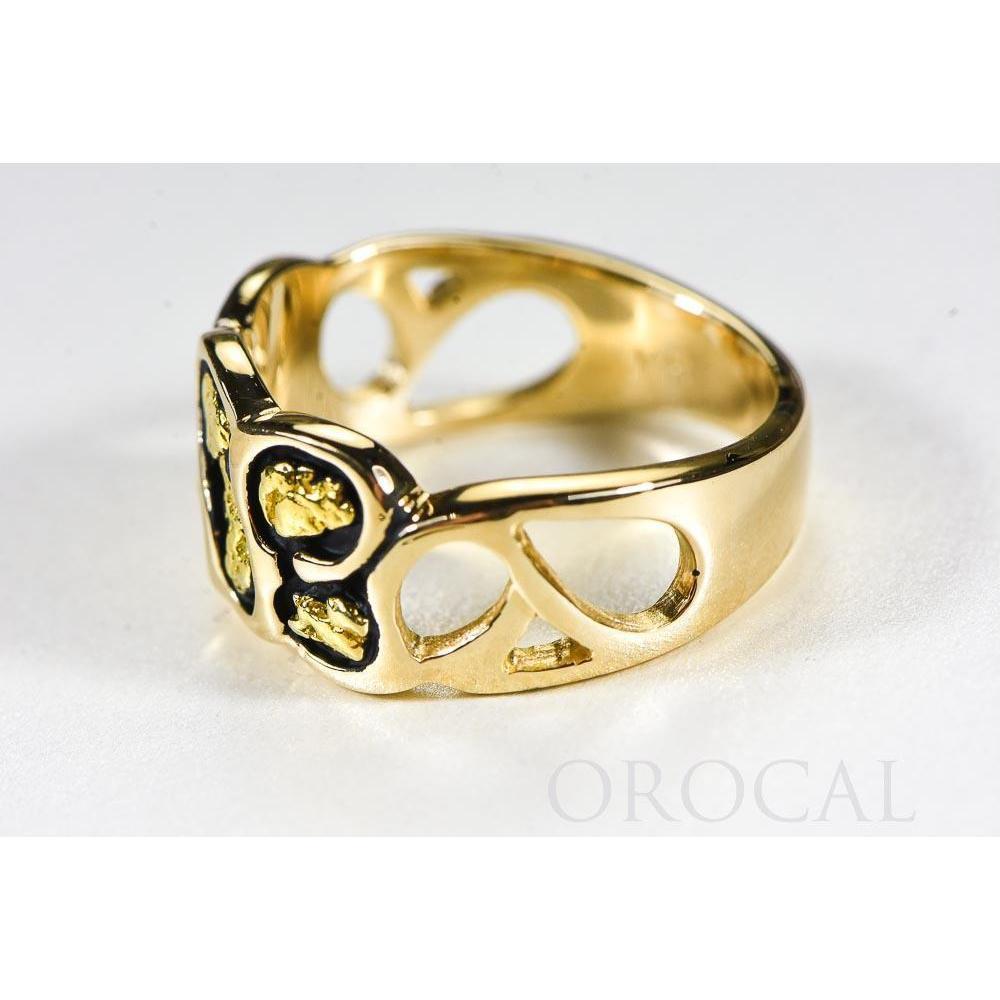 Orocal Gold Nugget Men's Ring RM515-Destination Gold Detectors