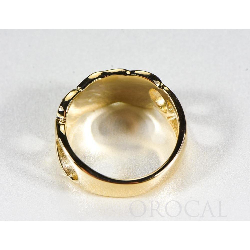 Orocal Gold Nugget Men's Ring RM515-Destination Gold Detectors