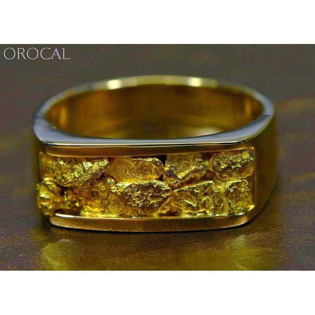 Orocal Gold Nugget Men's Ring RM567N-Destination Gold Detectors