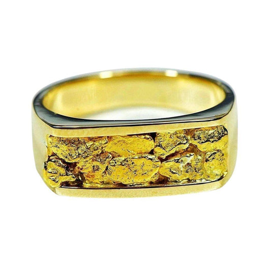 Orocal Gold Nugget Men's Ring RM567N-Destination Gold Detectors