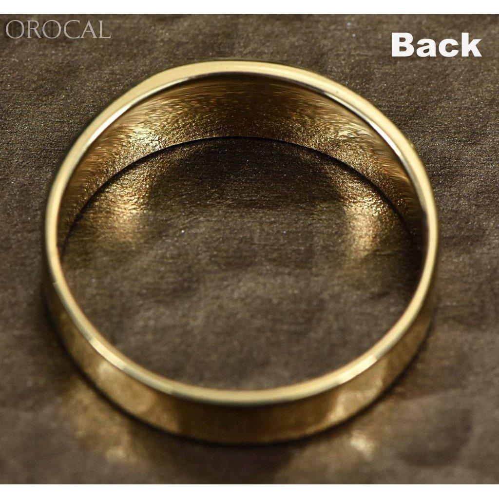 Orocal Gold Nugget Men's Ring RM6MM-Destination Gold Detectors