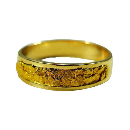 Orocal Gold Nugget Men's Ring RM7MMT-Destination Gold Detectors