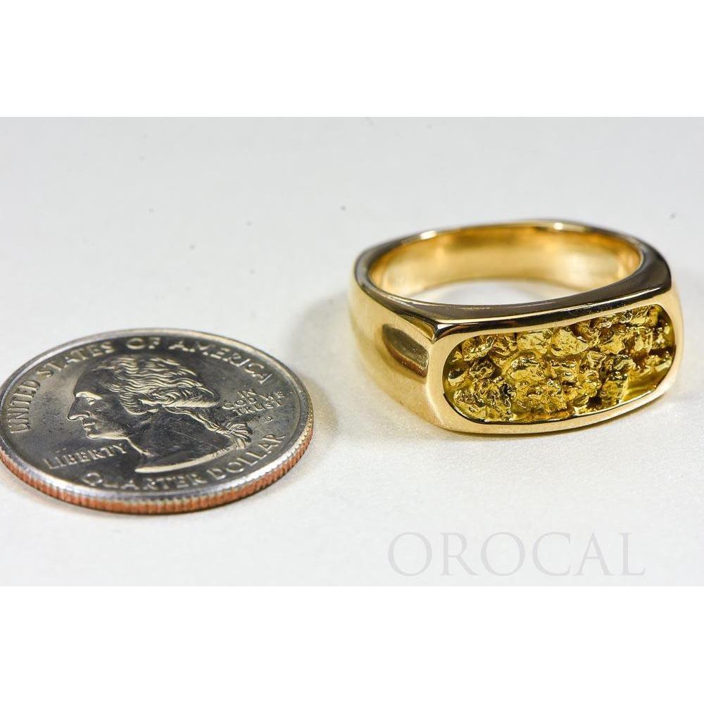 Orocal Gold Nugget Men's Ring RM816N-Destination Gold Detectors