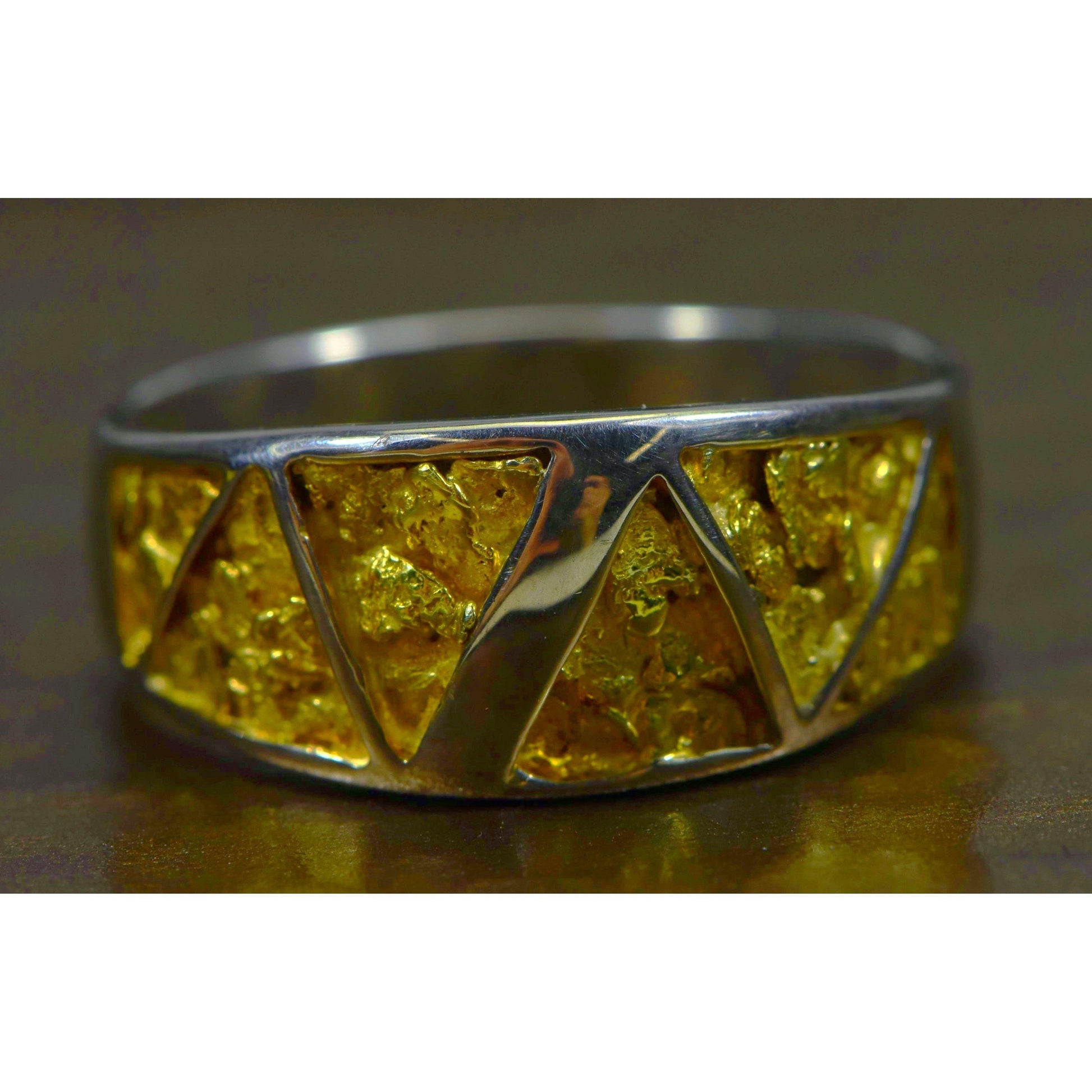 Orocal Gold Nugget Men's Ring RM883NSS-Destination Gold Detectors
