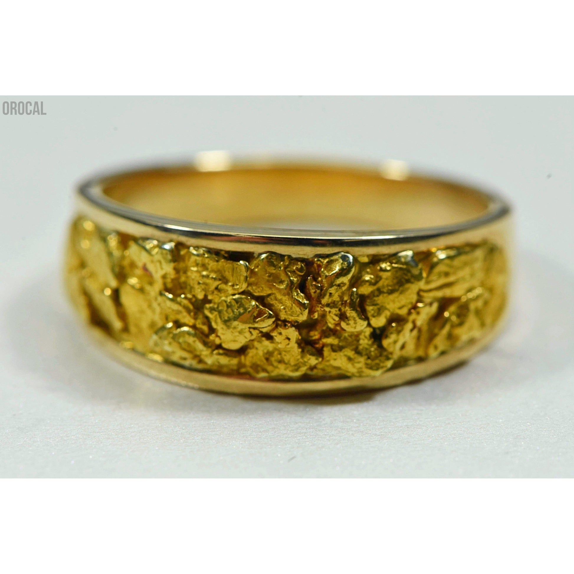 Orocal Gold Nugget Men's Ring RM8.5MMT-Destination Gold Detectors
