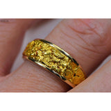 Orocal Gold Nugget Men's Ring RM8.5MMT-Destination Gold Detectors