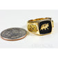 Orocal Gold Nugget Men's Ring RMAJ083-Destination Gold Detectors