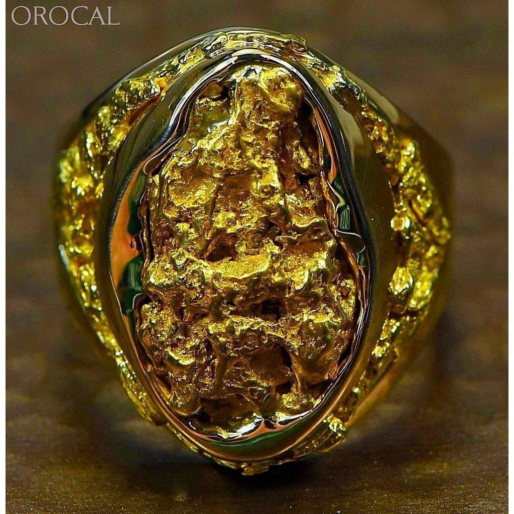 Orocal Gold Nugget Men's Ring RMEN116-Destination Gold Detectors