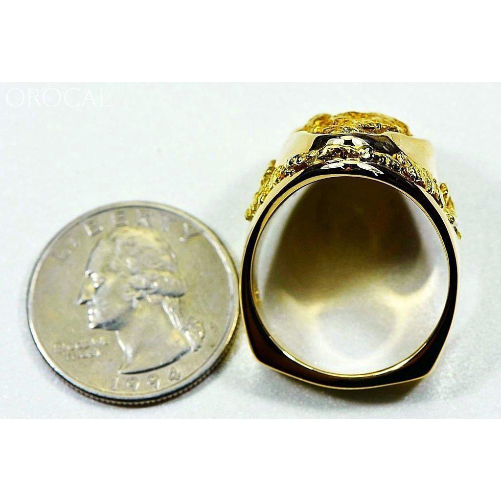 Orocal Gold Nugget Men's Ring RMEN116-Destination Gold Detectors