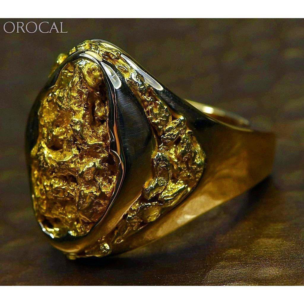 Orocal Gold Nugget Men's Ring RMEN116-Destination Gold Detectors