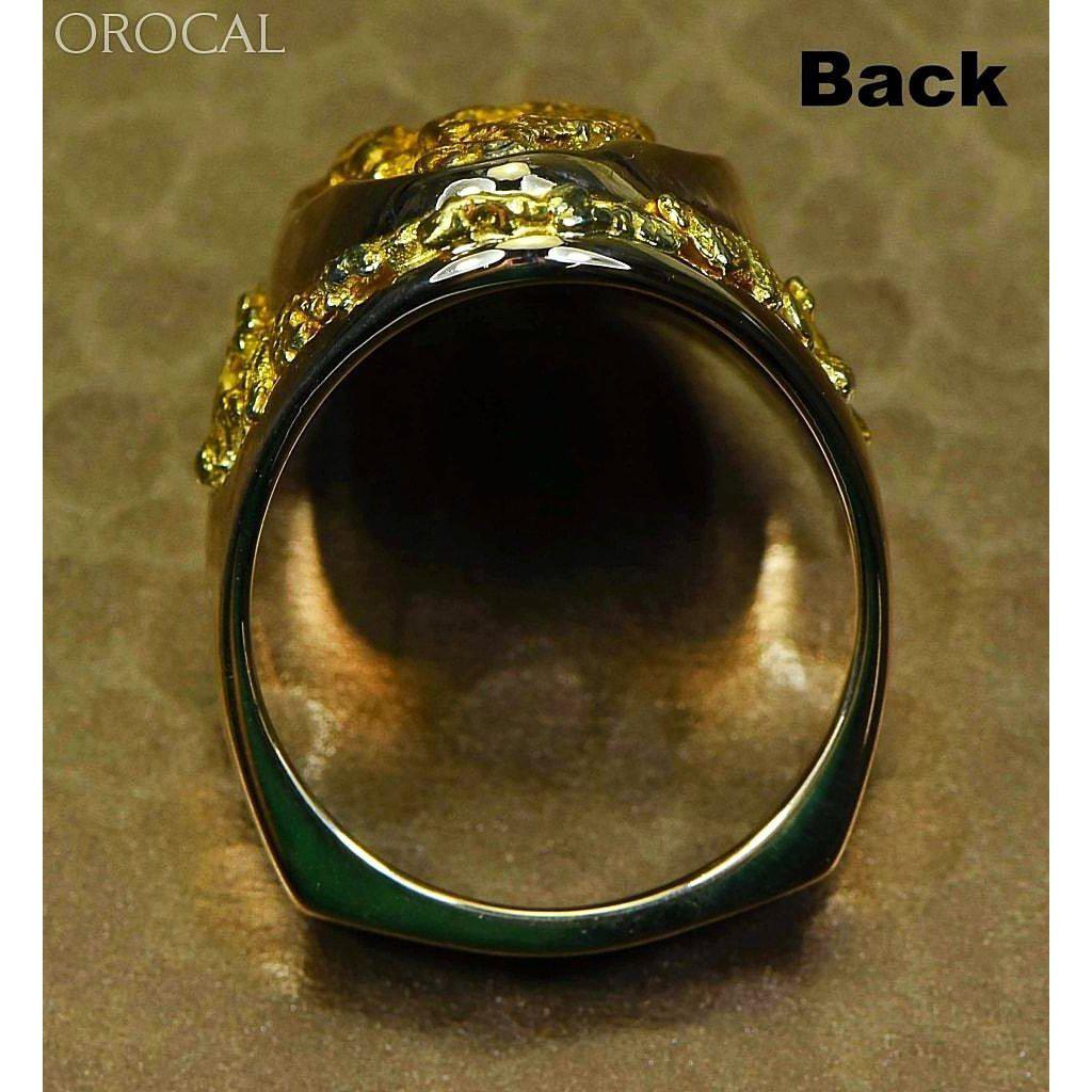 Orocal Gold Nugget Men's Ring RMEN116-Destination Gold Detectors