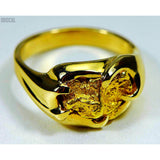 Orocal Gold Nugget Men's Ring RMEN120-Destination Gold Detectors