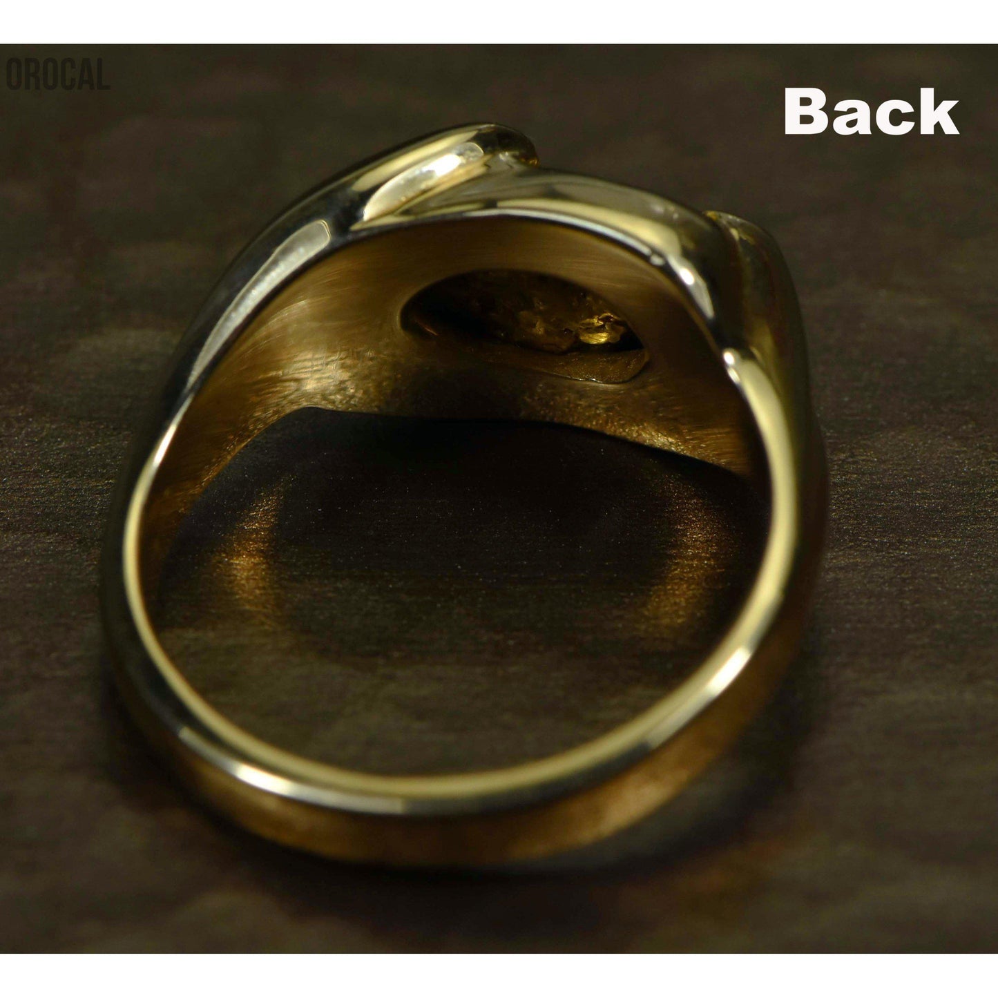 Orocal Gold Nugget Men's Ring RMEN120-Destination Gold Detectors