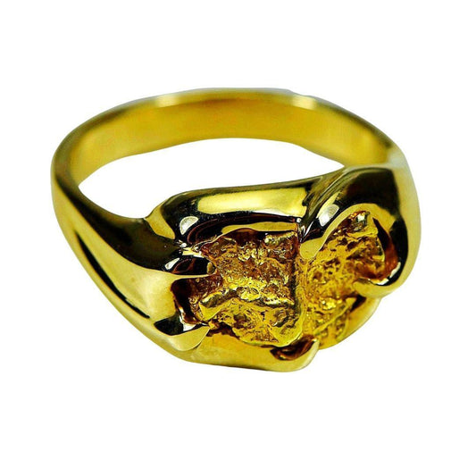Orocal Gold Nugget Men's Ring RMEN120-Destination Gold Detectors