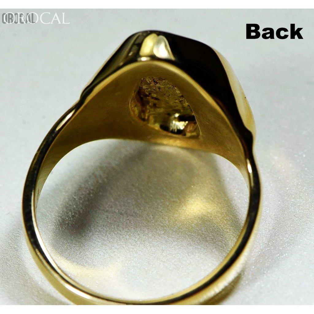 Orocal Gold Nugget Men's Ring RMEN122-Destination Gold Detectors