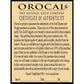 Orocal Gold Nugget Men's Ring with Diamond RM882DN-Destination Gold Detectors