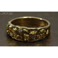 Orocal Gold Nugget Men's Ring with Diamonds RM195D6-Destination Gold Detectors
