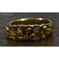 Orocal Gold Nugget Men's Ring with Diamonds RM195D6-Destination Gold Detectors