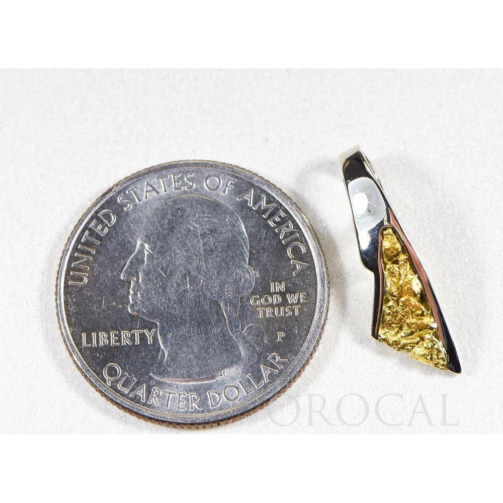 Orocal Gold Nugget Pendant PDL129NWX-Destination Gold Detectors