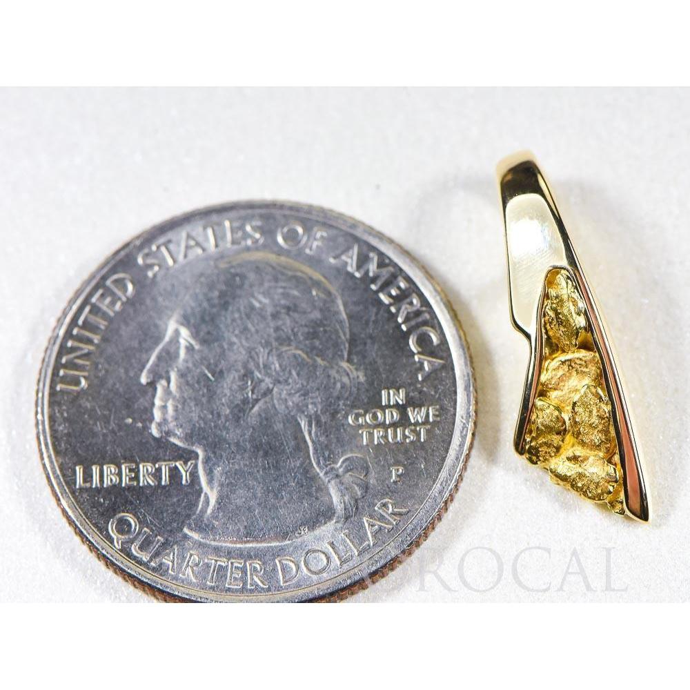 Orocal Gold Nugget Pendant PDL129NX-Destination Gold Detectors