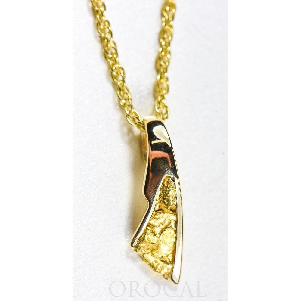 Orocal Gold Nugget Pendant PDL129NX-Destination Gold Detectors