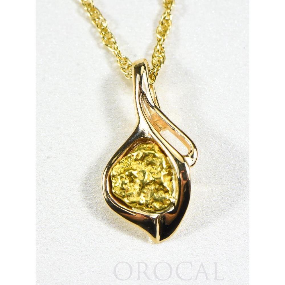 Orocal Gold Nugget Pendant PN390-Destination Gold Detectors