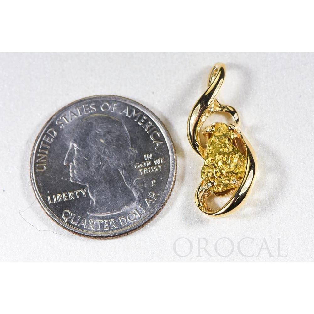Orocal Gold Nugget Pendant PN784NX-Destination Gold Detectors