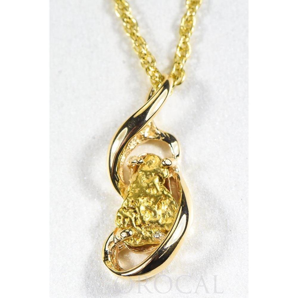 Orocal Gold Nugget Pendant PN784NX-Destination Gold Detectors