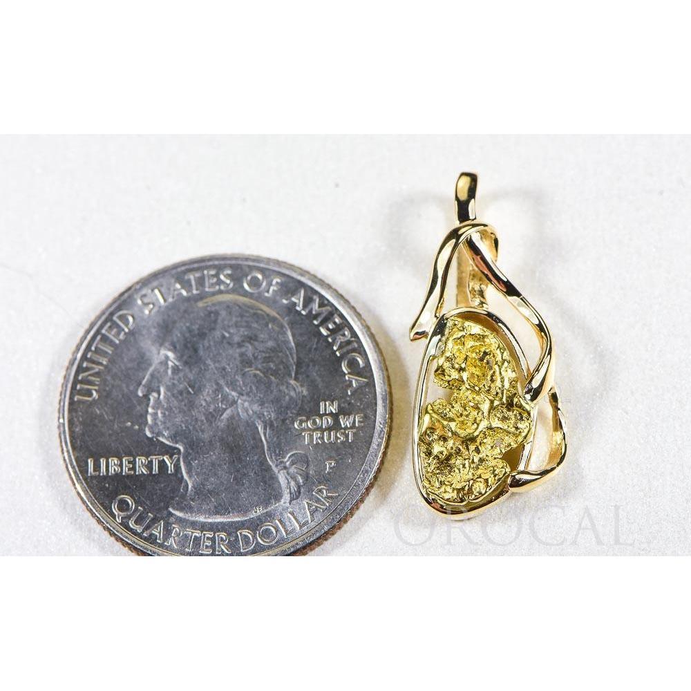 Orocal Gold Nugget Pendant - PN866NX-Destination Gold Detectors