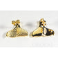 Orocal Gold Nugget Whale Tail Earrings EDLWT12-Destination Gold Detectors