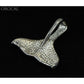Orocal Gold Nugget Whale Tail Pendant PDLWT13NSSX-Destination Gold Detectors